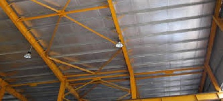 عایق بندی حرارتی سقف فلزی